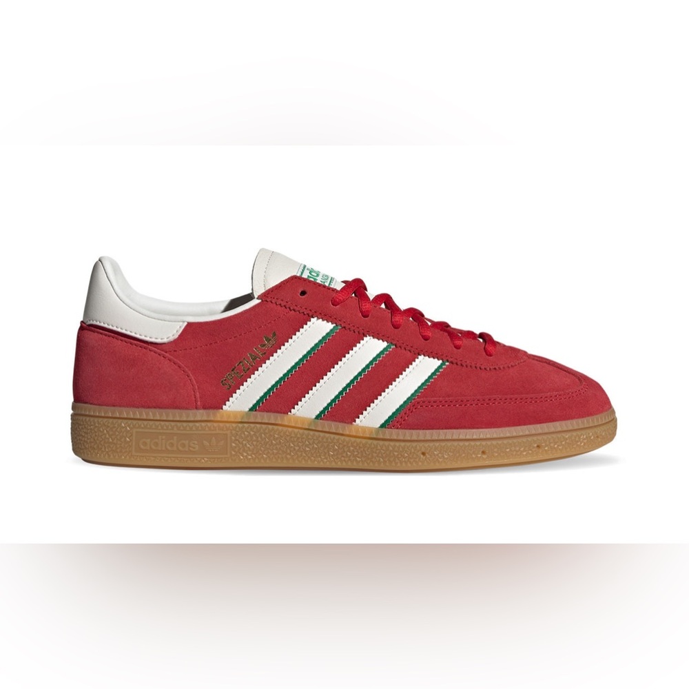 Adidas Spezial 'Better Scarlet Green’' Sneakers IF9531